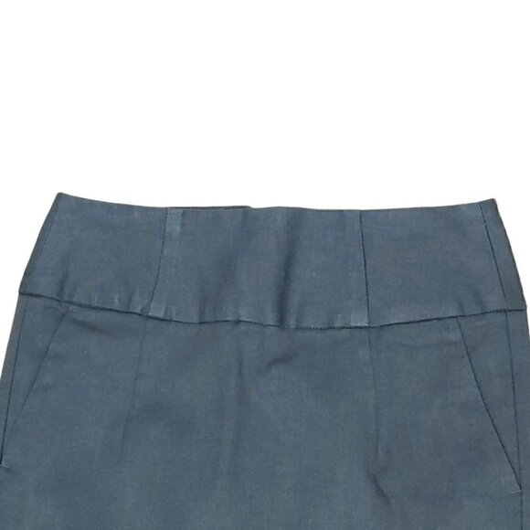 BANANA REPUBLIC FACTORY Gray high waist business casual pencil skirt - Picture 3 of 13